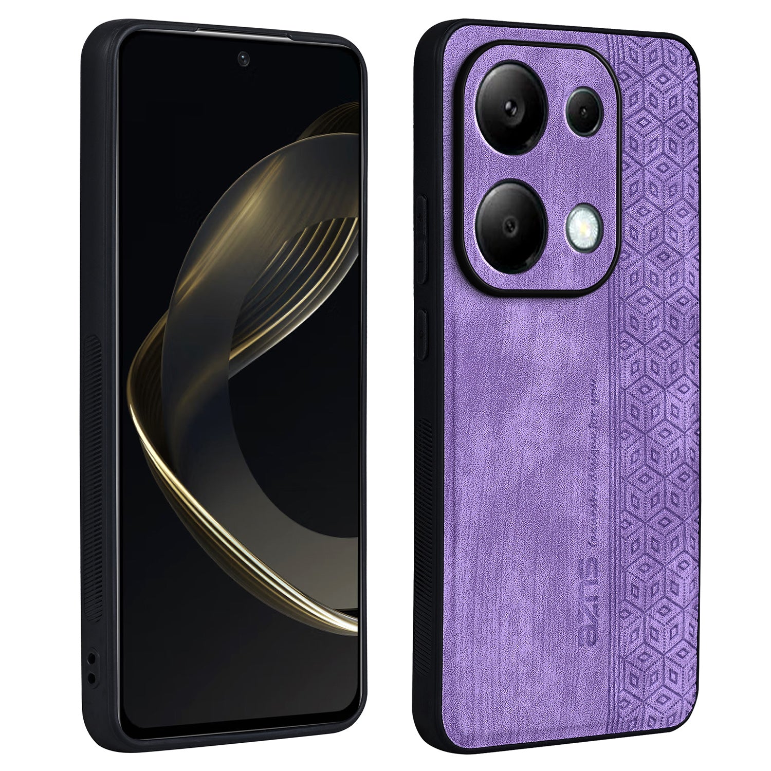 AZNS For Xiaomi Redmi Note 13 Pro 4G / Poco M6 Pro 4G Case Shockproof PU Leather Covered TPU Phone Shell AZNS For Xiaomi Redmi Note 13 Pro 4G / Poco M6 Pro 4G Case Shockproof PU Leather Covered TPU Phone Shell